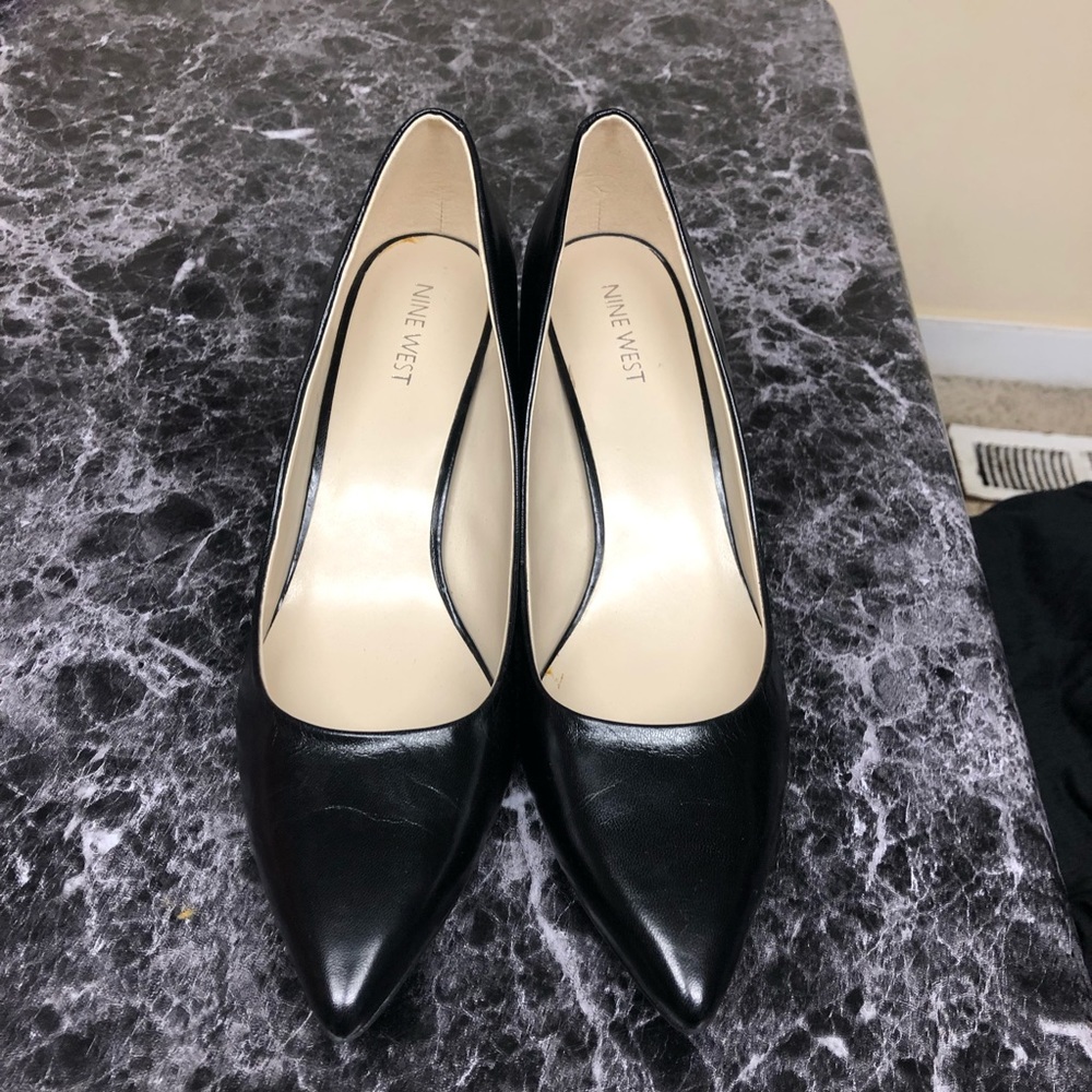 Black Nine West Heels
